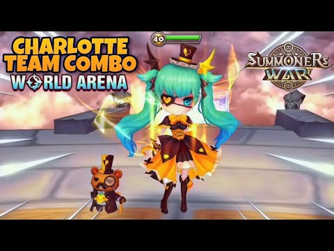 Charlotte Team Combo in World Arena Ep. 3 - Summoners War