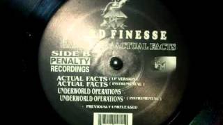 Lord Finesse feat. Marquee - underworld operations (1996)