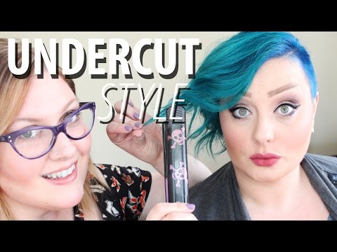 How to Style an Undercut | Hairstyle for Women