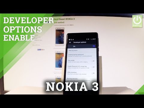 How to Enable Developer Options in NOKIA 3