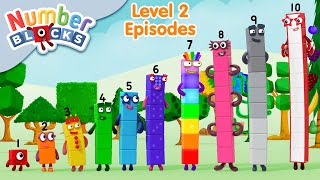 @Numberblocks - Orange Level Two Episodes 🟠 | Full Episodes