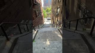 🇺🇸 NYC - 132 steps - Joker Stairs (Guason Stairs) Bronx #nyc #紐約  #jokerstairs #bronx