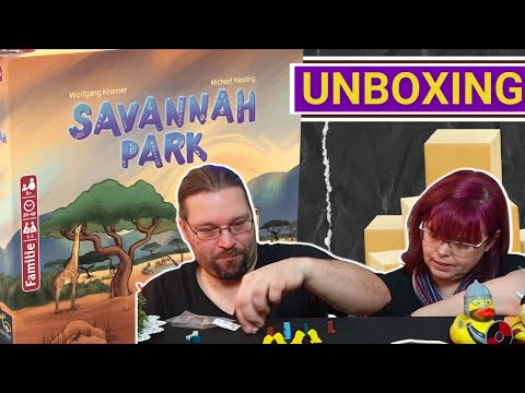 Savannah Park | Brettspiel Unboxing (Deep Print Games / Pegasus Spiele 2021) [Brettspiele]