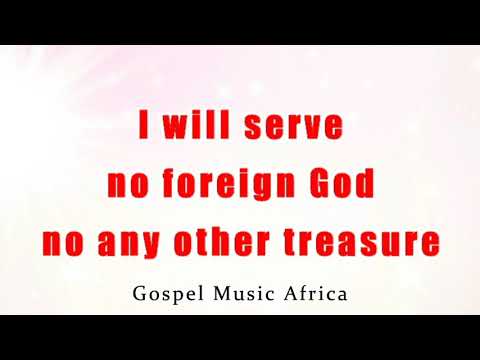 Bow Down and Worship Him. I will serve no foreign God Benjamin Dube | Gospel Sing Along