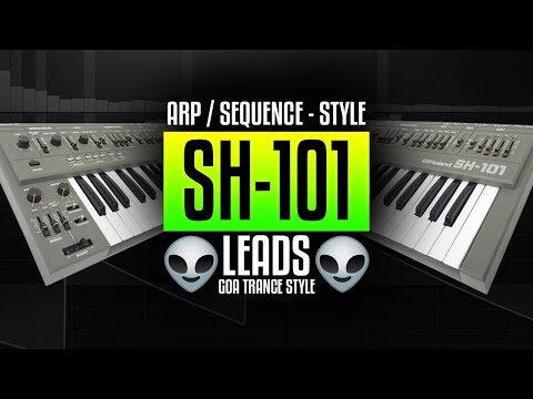 Creating Goa-Trance 4 - Goa Arp-style Leads with TAL-Bassline (Free SH-101 plugin)