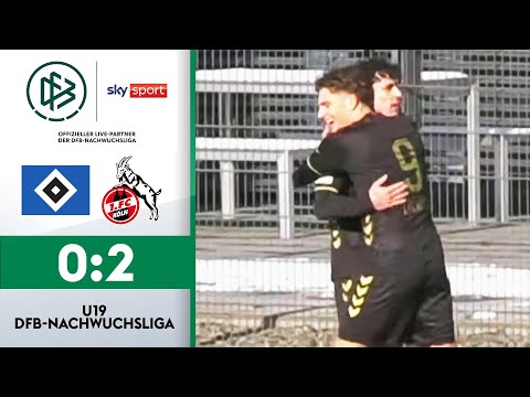 HSV besiegt - Köln übernimmt die Spitze! | Hamburger SV - 1. FC Köln | U19-DFB-Nachwuchsliga 2025/26