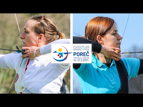 Lisa Barbelin v Anastasia Pavlova – recurve women's gold | Porec 2021 European Grand Prix