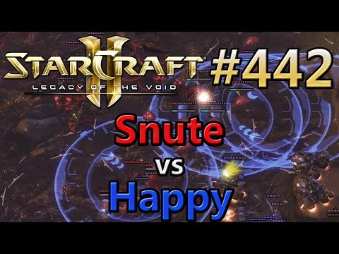 Replay-Cast #442 [DE/GER] Liquid.Snute (Z) vs Happy (T)