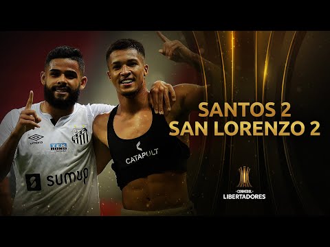 Santos vs. San Lorenzo [2-2] | RESUMEN | Fase 3 | VUELTA | CONMEBOL Libertadores