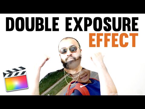 How To Do The Double Exposure Effect - Final Cut Pro X Tutorial