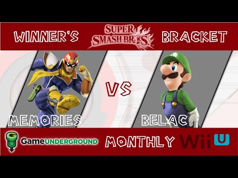 Sm4sh @ GU Monthly (6/13/15): belaC (Luigi) vs Memories (Sheik/C. Falcon)