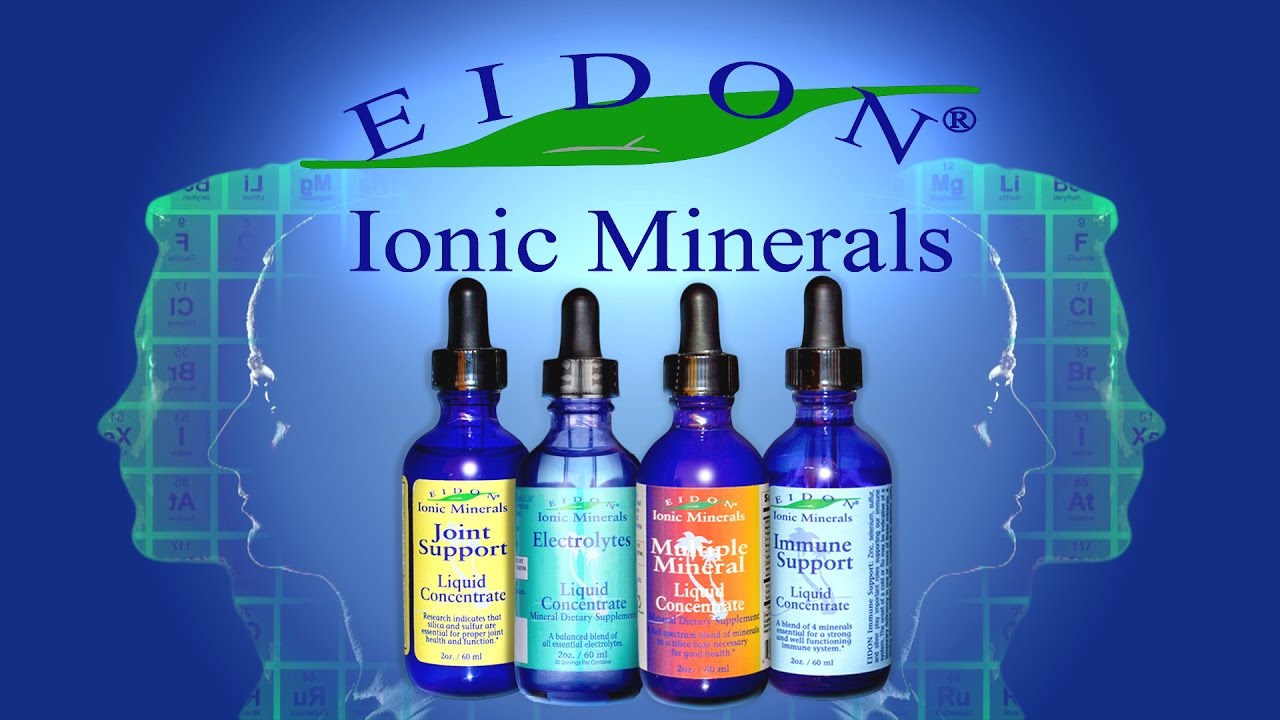 Eidon Ionic Minerals - Multiple Mineral, Electrolytes, Immune & Joint Support