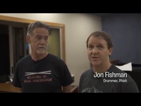 Phish Drummer Jonathan Fishman & Dave Hanlon at Forge Recording
