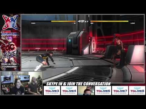 Dead or Alive 5 Ultimate - Boobiebombs vs Nerd Unemployed - Twin Galaxies Live Tournament
