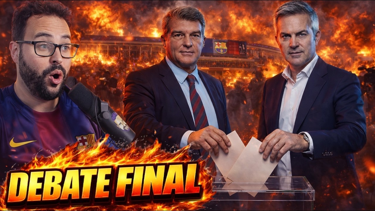 🔥LAPORTA VS VÍCTOR FONT ¡ASÍ FUE el DEBATE FINAL! ¿QUIÉN GANÓ?