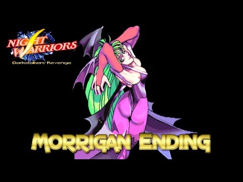 Night Warriors - Darkstalkers' Revenge - Morrigan Ending - Arcade