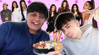 WHO'S OUR CELEBRITY CRUSH?? (MUKBANG #3 W/ ZAID)