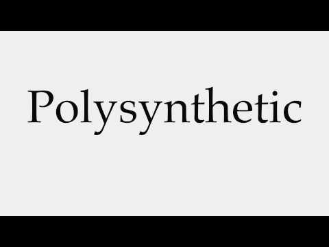 How to Pronounce Polysynthetic