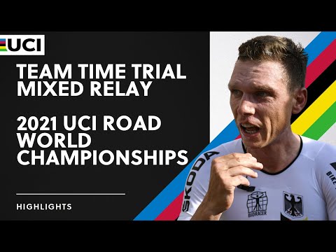 Team Time Trial Mixed Relay Highlights | 2021 UCI Road World Championships