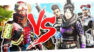 Solo Vs. Champion Squad Ultimate Showdown! - PS4 Apex Legends!