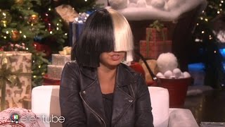 Sia Takes Off Her Wig For Ellen &amp; Performs &quot;Alive&quot;