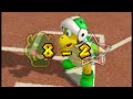 Automatic Mario Superstar Baseball Wario VS Bowser In Peach Garden