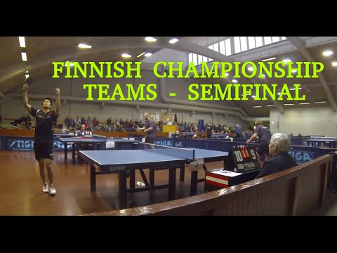 Joukkue (semifinaali) Pasi Valasti (PT 75) - Huy Chau (PT Espoo)