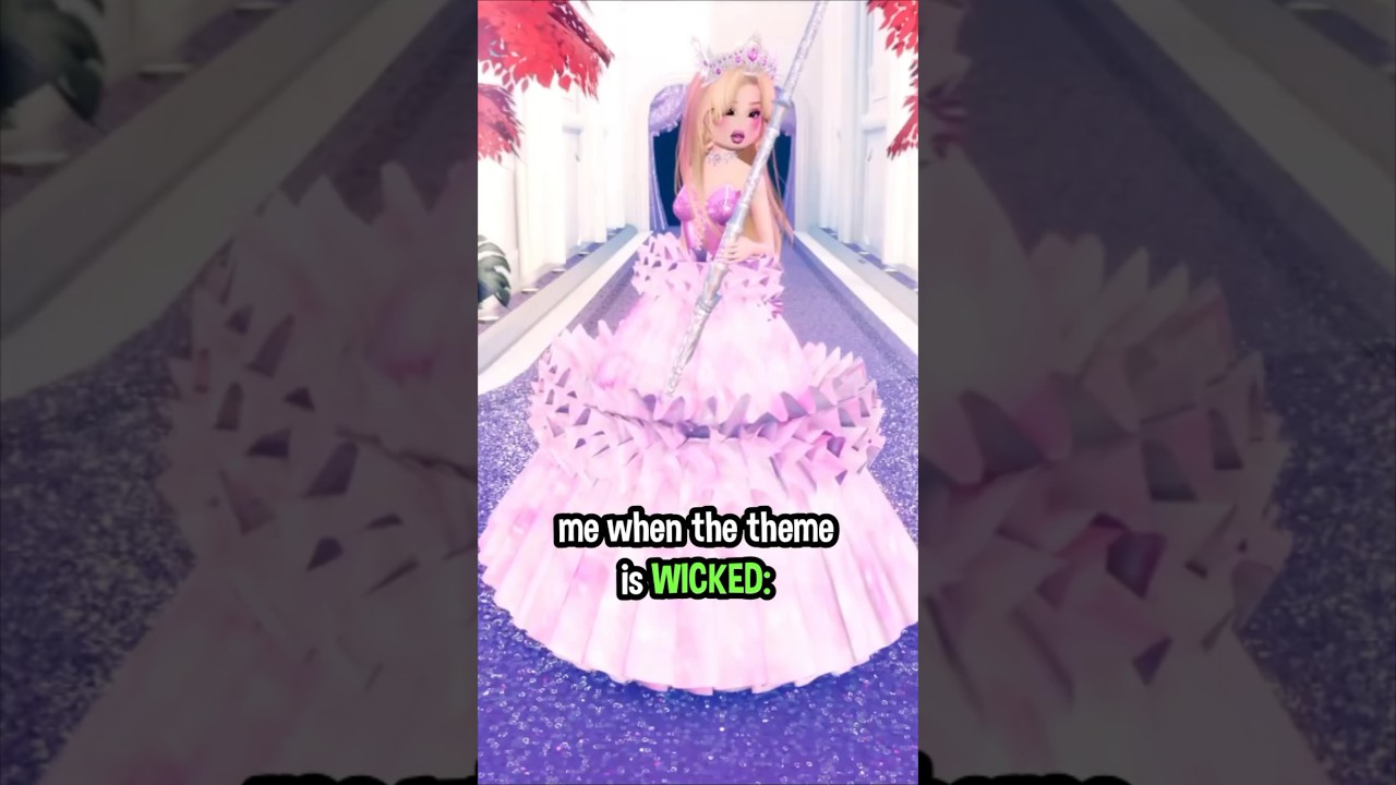 THEME is WICKED💚💗 in DRESS to IMPRESS