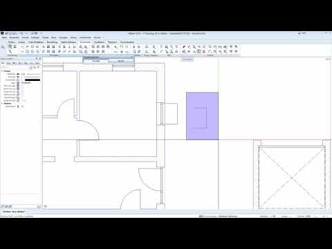 Ergaenzungen an einem Grundriss