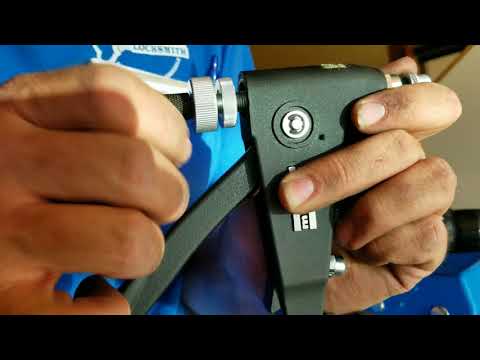 Install a Door Closer Stripped Screws Repair Marson Rivet Nut Rive Nut Nutsert Blind Rivet Kit