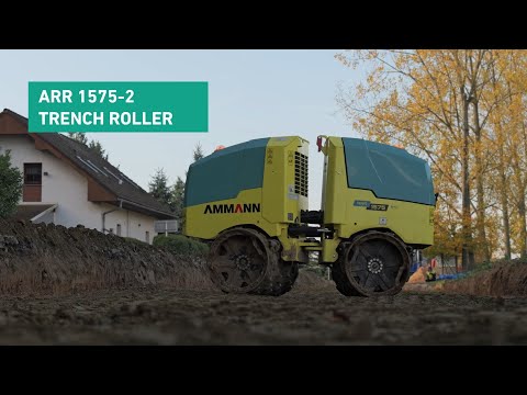 Ammann ARR 1575-2 Trench Roller - Compaction Output