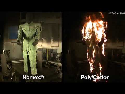 Nomex® flight suit VS Poly/Cotton flight suit