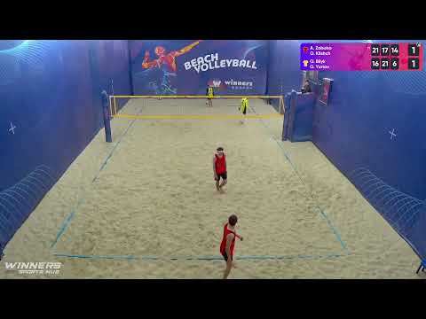 19:15 A. Zabuha / O. Klishch - O. Bilyk / O. Yurtov 13.12.2022 | Winners Beach Volleyball