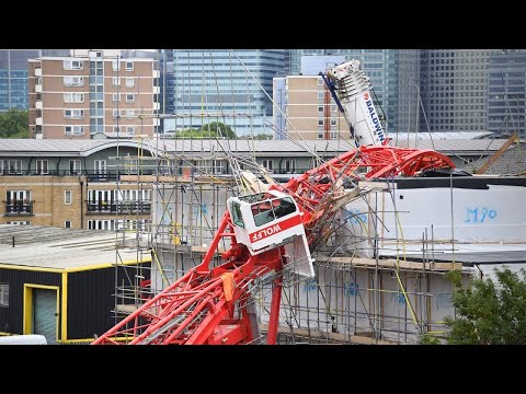 20 DANGEROUS Crane & Truck Skill - Heavy Equipment Disaster Compilation - Excavator & Crane Fails