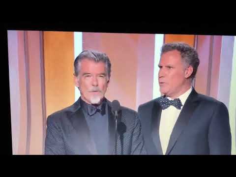 Will Ferrell appears at the Golden Globes 2020