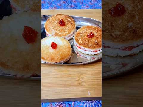 2 Minute Simple Snack Recipe for Kids #yt #food #bread #jam #recipe #simplesnack #kids