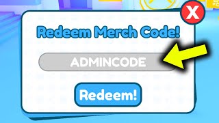 😱*NEW*🔥 HOW TO GET FREE MERCH CODES in Pet Simulator X