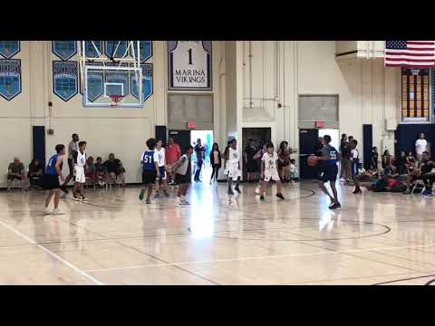 Alley Oop Youth Basketball Summer 2019 Clippers vs Alley Oop 360 14U