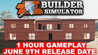 1 Hour Gameplay of Builder Simulator | Contracts, Interior Design, Sandbox Mode + More