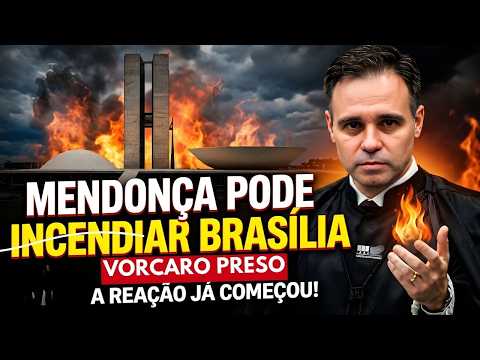 JOGOU NO VENTILADOR! O SISTEMA TENTA CALAR MENDONÇA APÓS PR1SÃO DE VORCARO