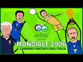 MONDIALE 2006 IL CAMMINO VINCENTE DELL ITALIA CARTOON PARODY VIDEO COMPLETO