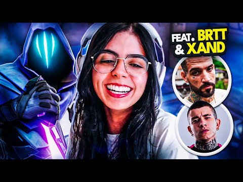 EU SOU A MELHOR CONTROLADORA DO VALORANT! - ft. xand e brtt