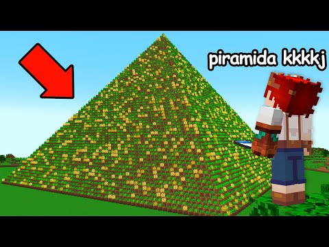 ESSA É A PIRÂMIDE IMPOSSÍVEL DO MINECRAFT!!