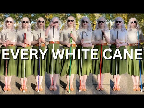 Testing EVERY White Cane - Ambutech and More!