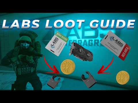 GET RICH ON LABS *ALL NEW LOOT SPAWNS* - Labs Loot Guide Escape from Tarkov