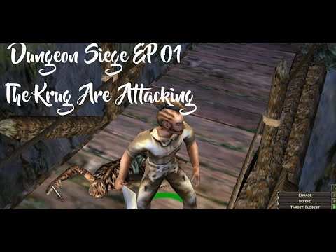 Let's Play Dungeon Siege Ep 01 - The Krug Are Attacking!
