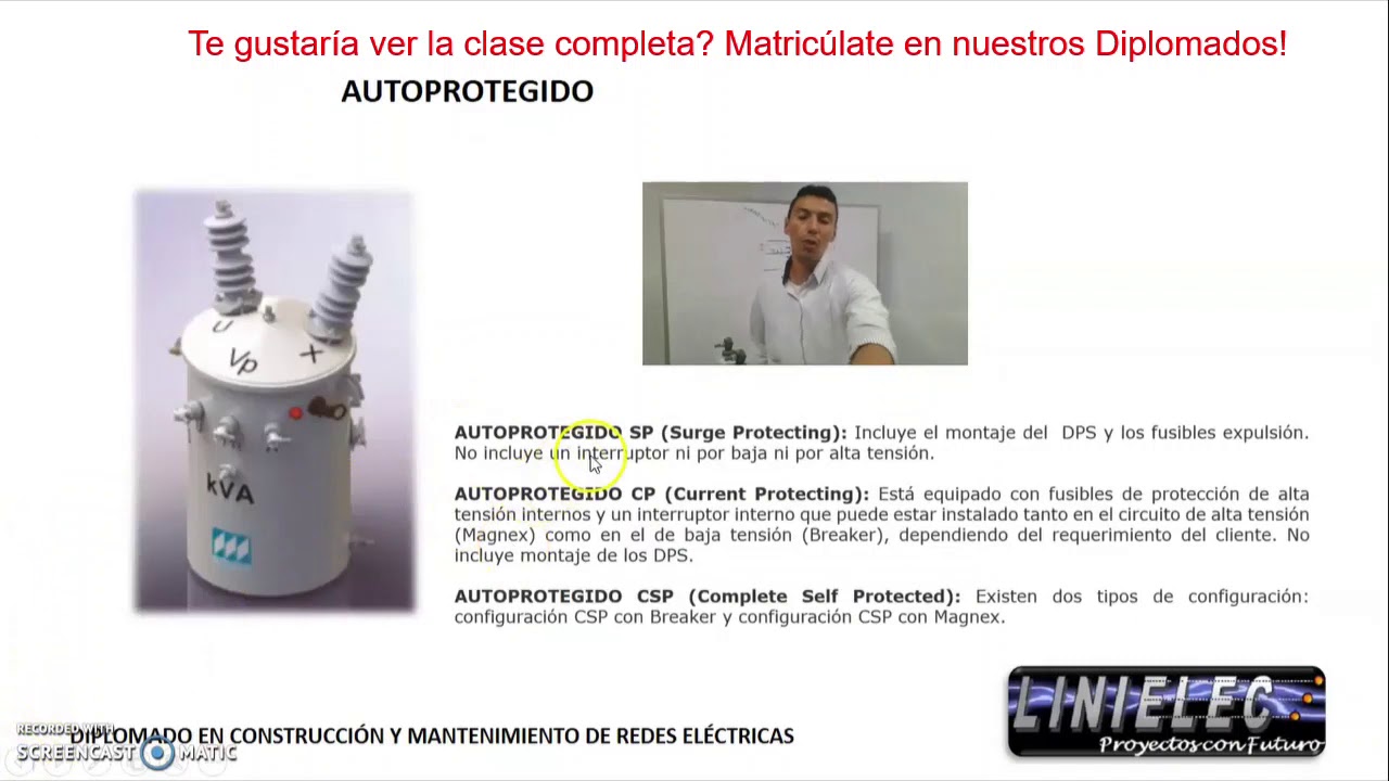 Conoce el Transformador de Distribución (Video Clip Linielec)