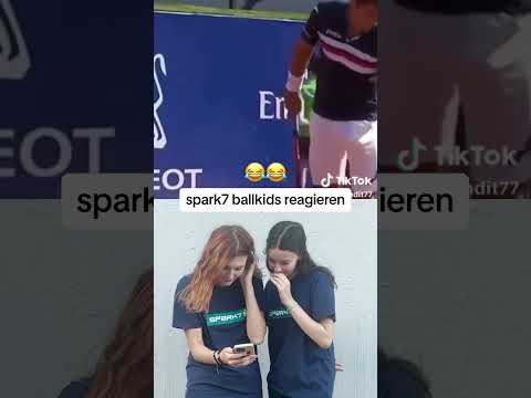 Hoffentlich passiert das unseren spark7 Ballkids bei der #ErsteBankOpen nicht. #glaubandich #fails