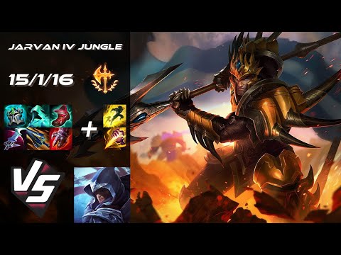 JUNGLE Jarvan IV vs Talon - EU Challenger Patch 14.8