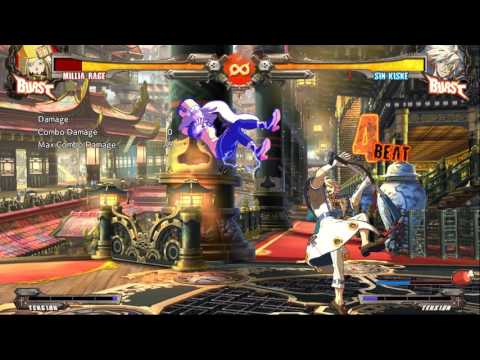Guilty Gear Xrd REV 2 Sin bnb vs all females